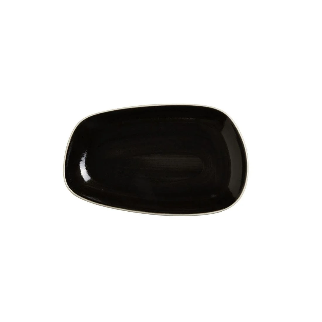 Steelite Nyx Nordic Platters Black 226mm (12 Pack) - Image 1