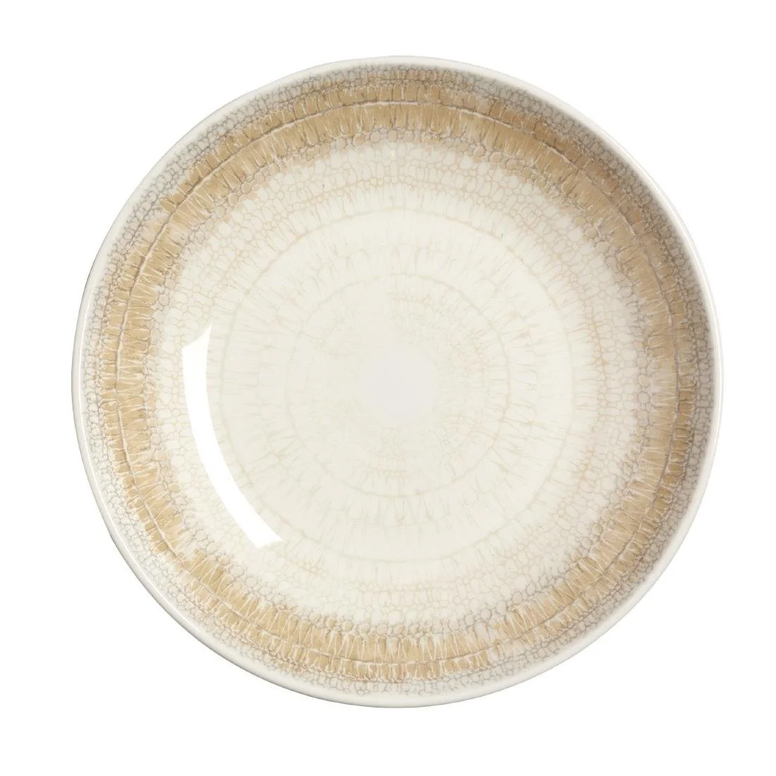 Steelite Petra Dune Coupe Bowls Beige 255mm (12 Pack) - Image 1