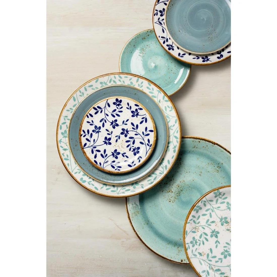 Steelite Performance Flora Coupe Bowls Aqua 215mm (12 Pack) - Image 2