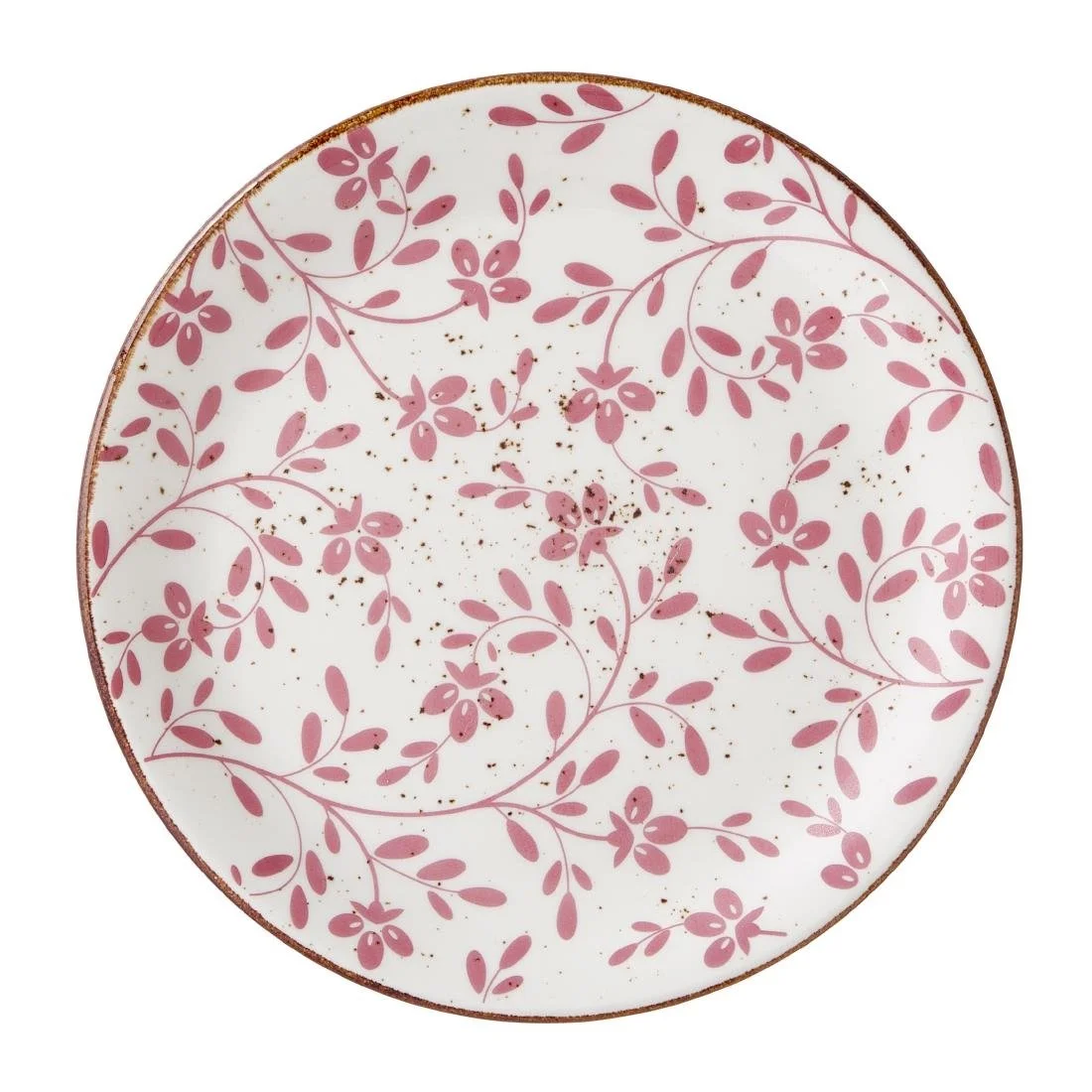 Steelite Performance Flora Coupe Plates Pink 202mm (12 Pack) - Image 1