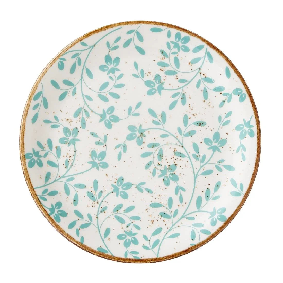 Steelite Performance Flora Coupe Plates Aqua 202mm (12 Pack) - Image 1