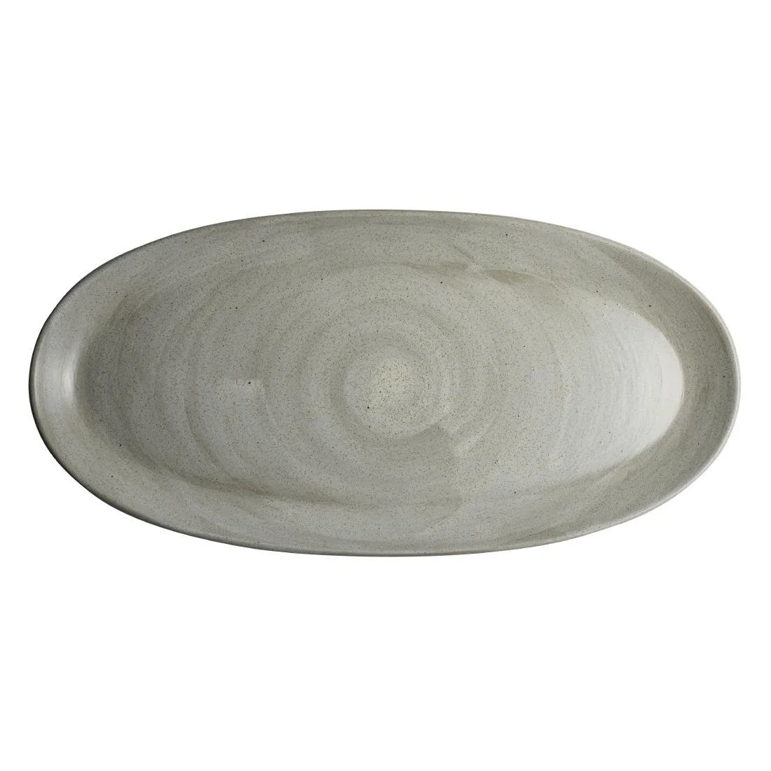 Maham Studio Carnaby Oval Platters Dove 280x140mm (24 Pack) - Image 1