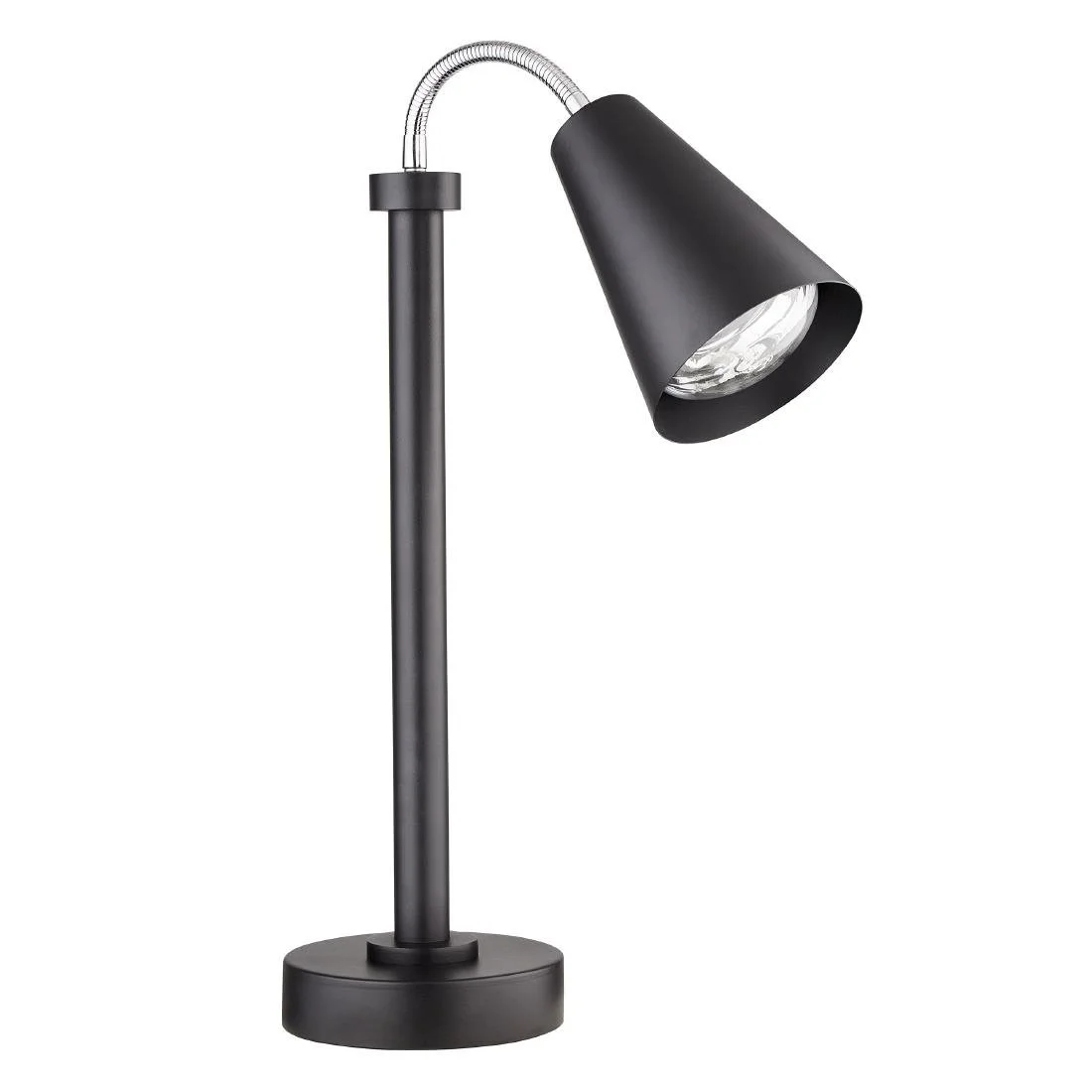 Steelite Creations Modern Single Heat Lamp Black 220V UK Plug