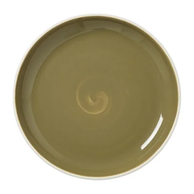 Steelite Nyx Nordic Coupe Plates Olive 202.5mm (12 Pack) - Image 1