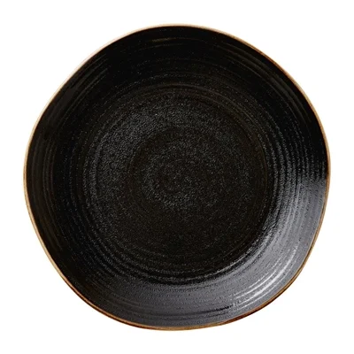 Steelite Orbita Coupe Plates Fuse Jet 255mm (12 Pack) - Image 1