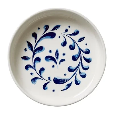 Steelite Messina Round Stacking Trays Blue 165mm (12 Pack) - Image 1