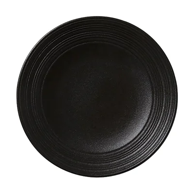 Steelite Concorde Coupe Plates Noir 152.5mm (12 Pack) - Image 1