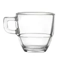 RCR Cristalleria Caffe Stackable Cortado Cups 120ml (12 Pack) - Image 1