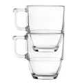 RCR Cristalleria Caffe Stackable Americano Cups 350ml (12 Pack) - Image 1