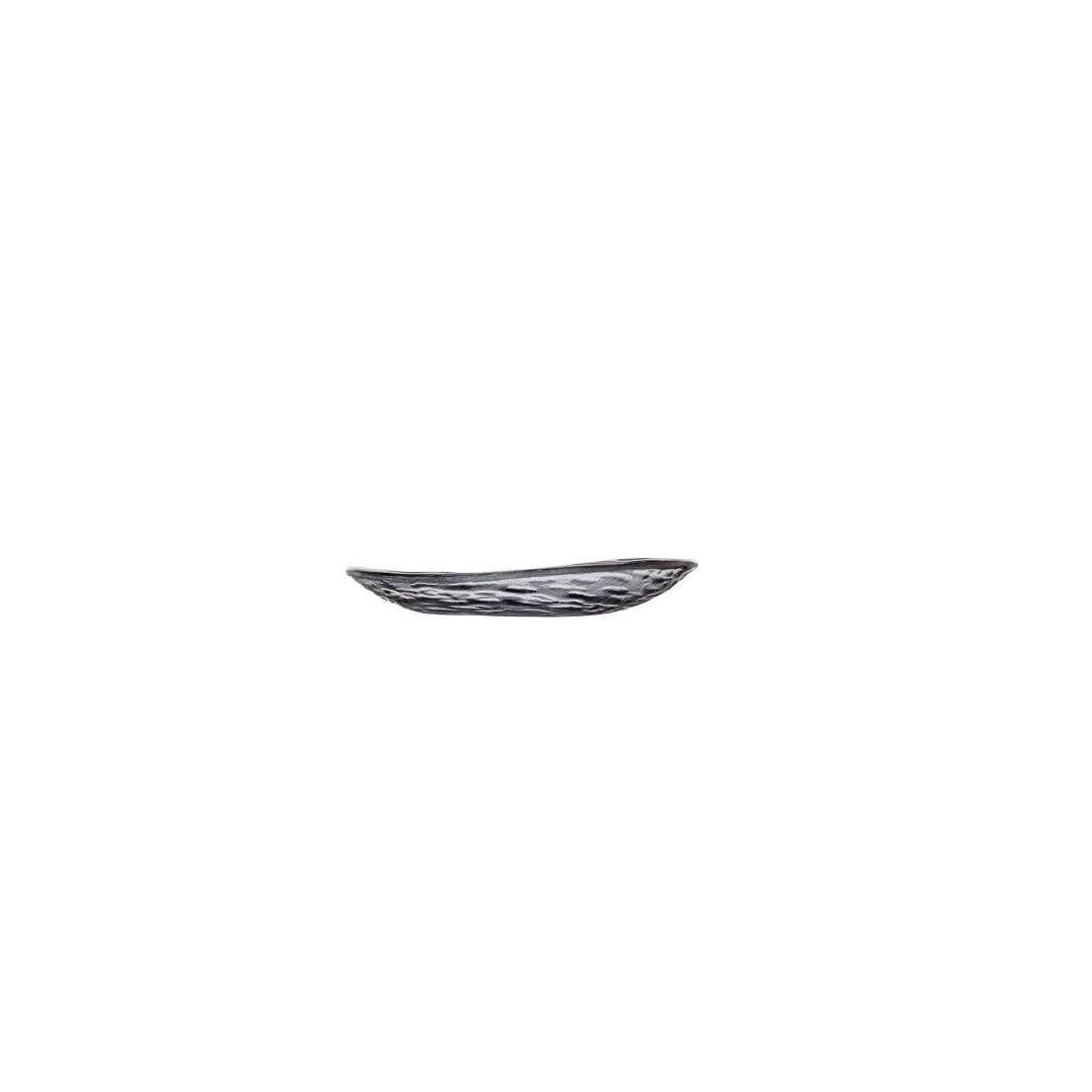 Steelite Scape Glass Platters 140mm Smoked