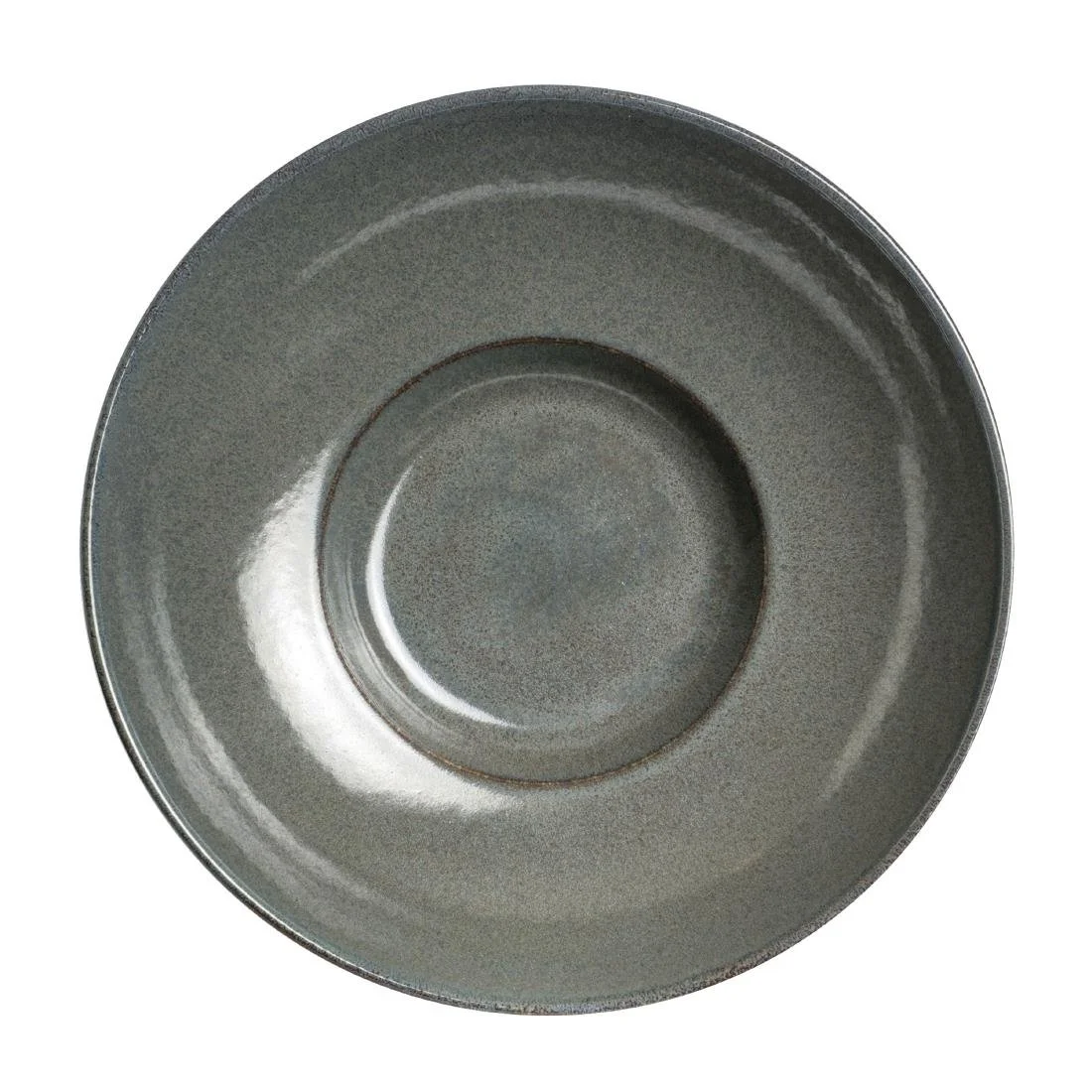 Rene Ozorio Wabi Sabi Rimmed Coupe Bowls Galet 172mm (12 Pack) - Image 1