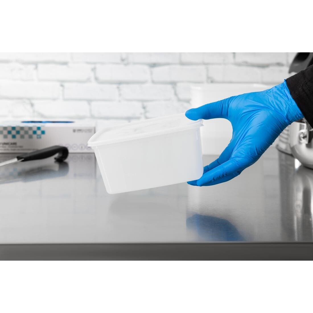Nitrile Powder Free Gloves L