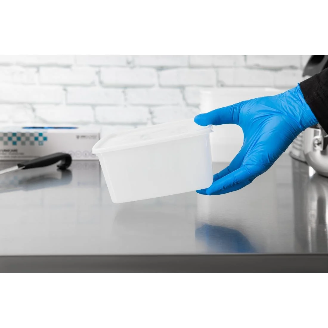 Nitrile Powder Free Gloves M