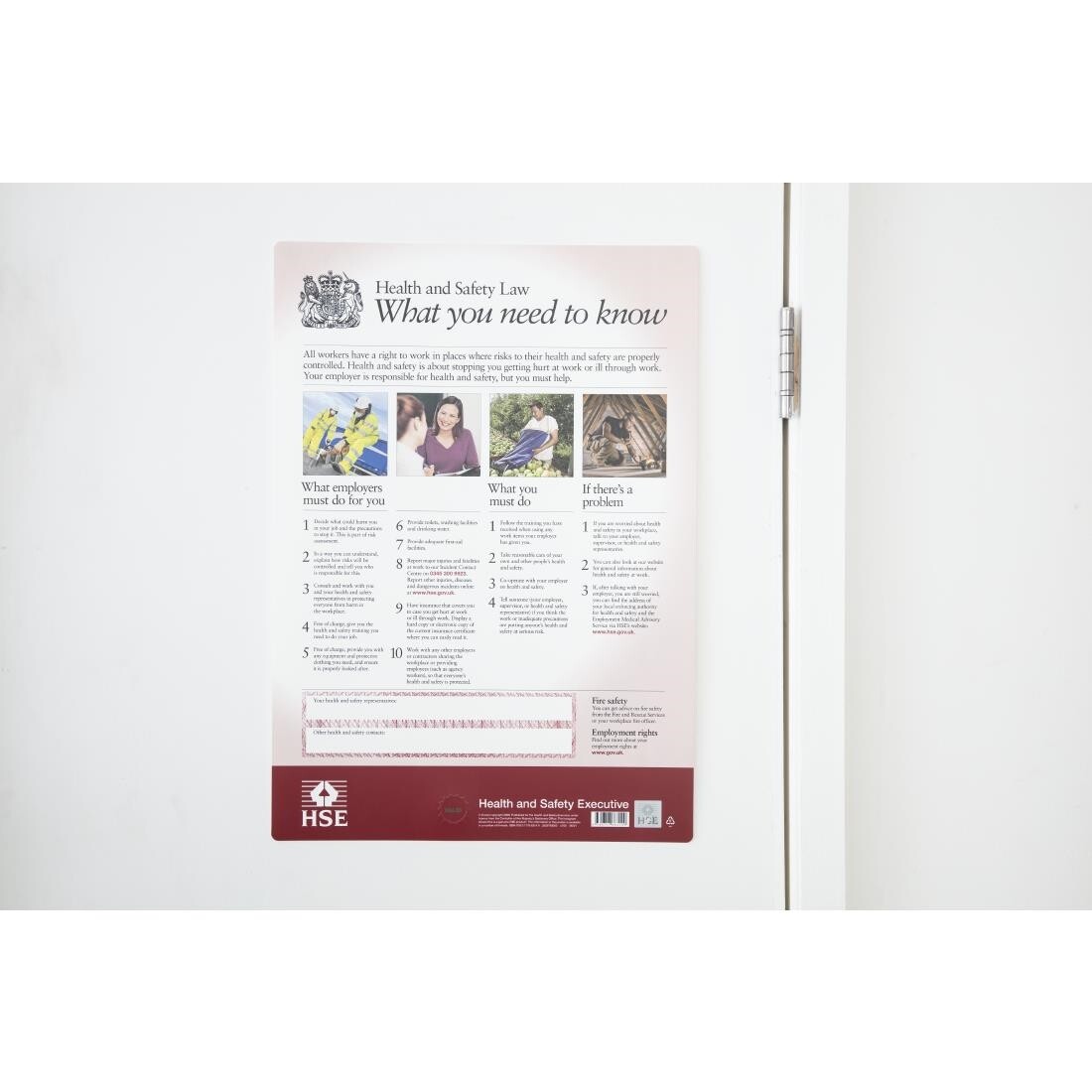 Health & Safety Law Poster A2