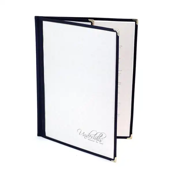 Framed Plastic Menus