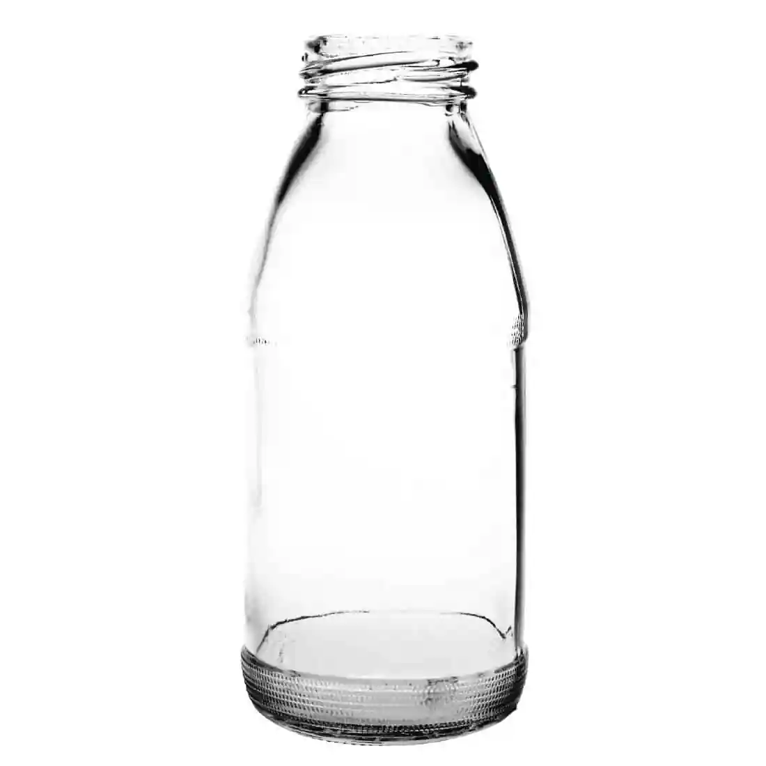 Olympia Glass Milk Bottle 200ml