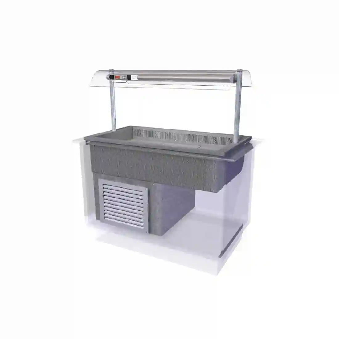 Designline Drop In Cold Island Well Self Service 1175mm