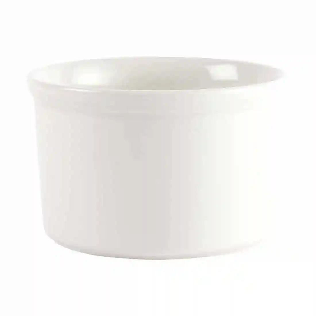 Churchill White Souffle Dishes 100mm