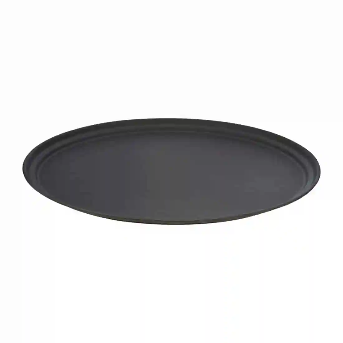 Cambro Camtread Large Black Tray Oval 68cm