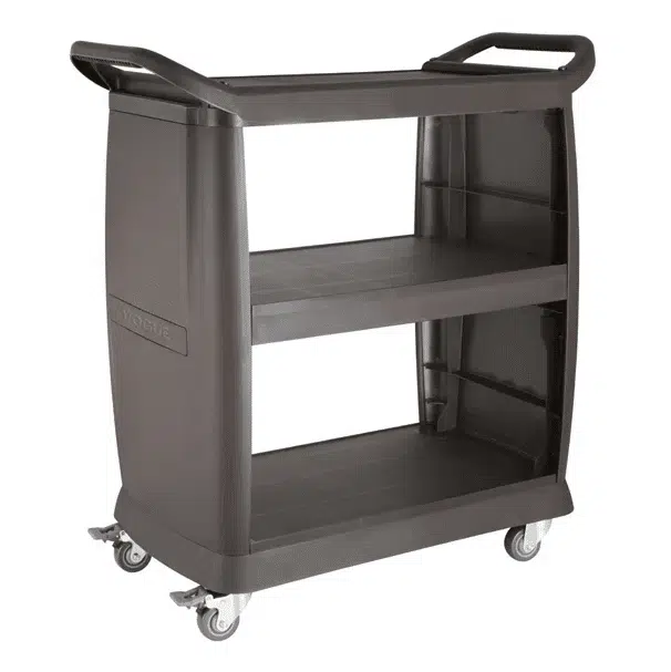 Vogue Polypropylene Mobile Trolley - Image 1