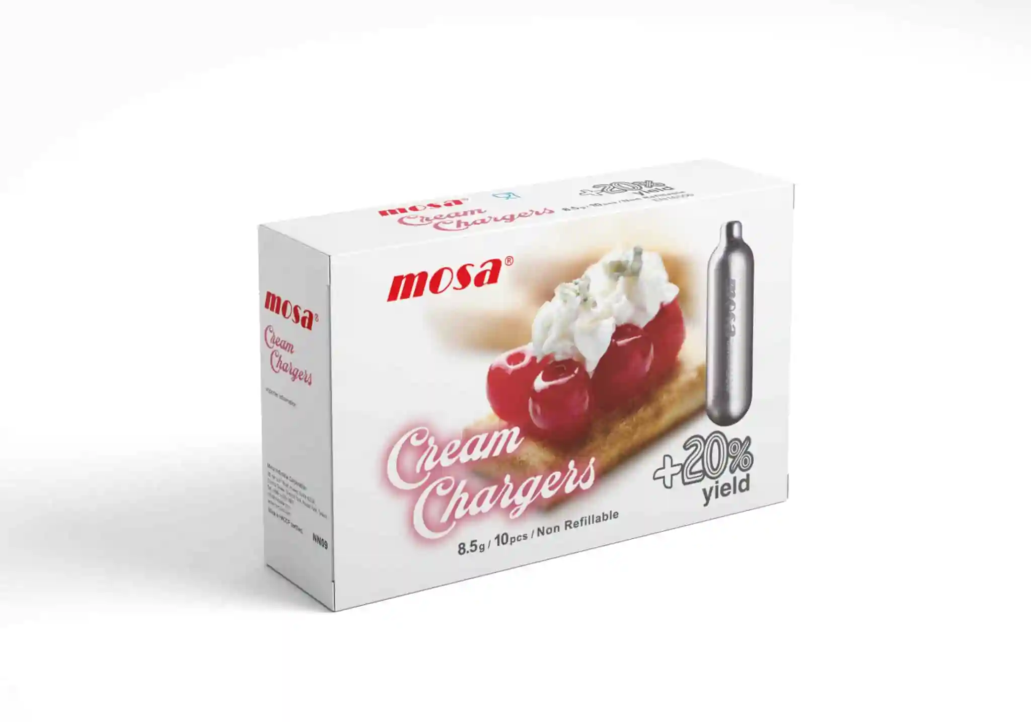 Mosa 8.5g Cream Charger Bulb 10 pack