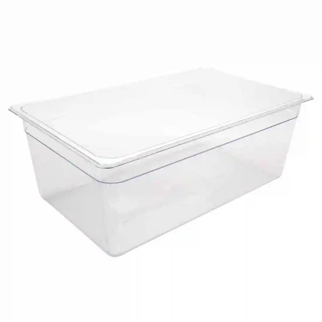 Vogue Polycarbonate 1/1 Gastronorm Container 200mm Clear