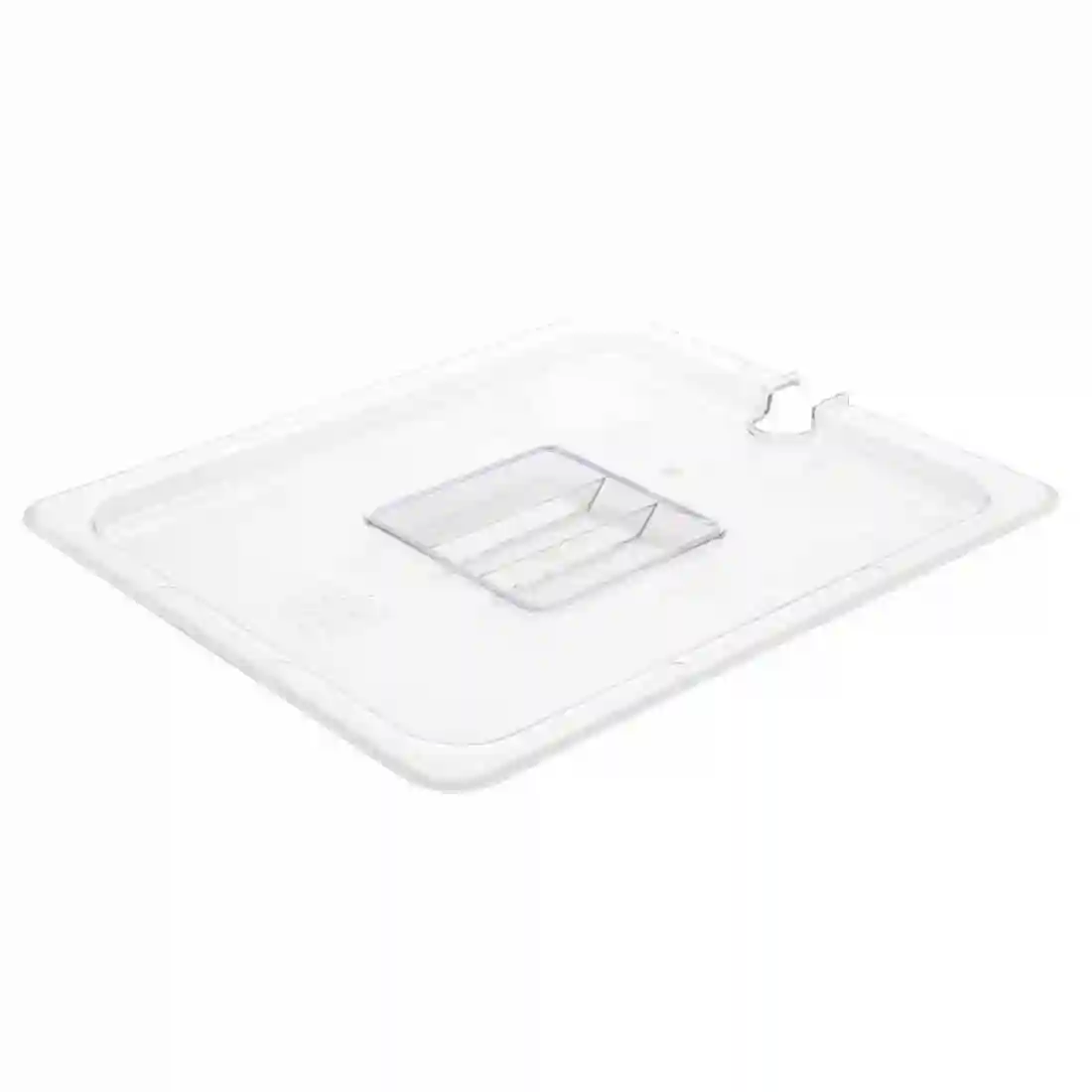 Vogue Polycarbonate 1/2 Gastronorm Lid Notched