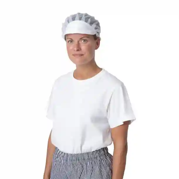 Whites Net Peaked Hat White