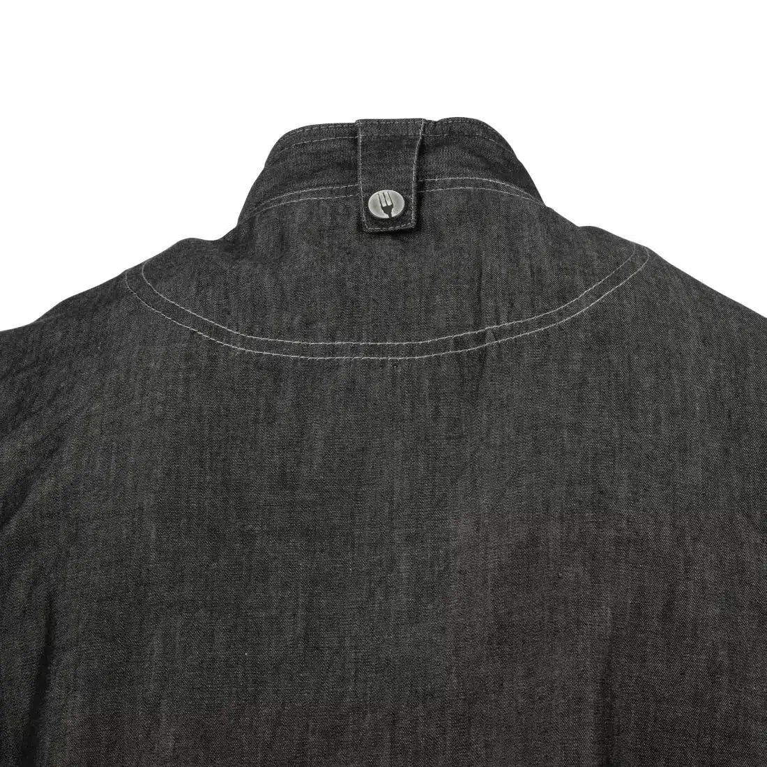 Chef Works Urban Delancey Short Sleeve Denim Chefs Jacket - Image 7