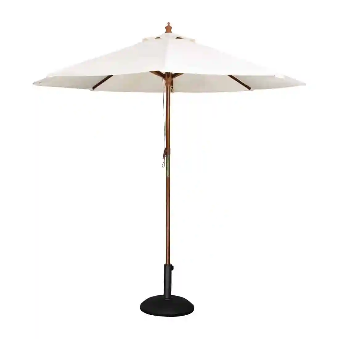 Bolero Round Parasol 2.5m Diameter Cream - Image 1