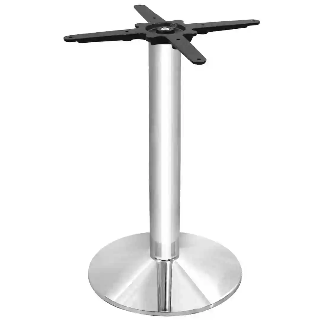 Bolero Round Tulip Table Base Chrome - Image 1