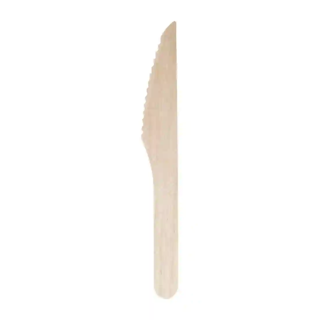 Fiesta Compostable Disposable Wooden Knives (Pack of 100) - Image 2
