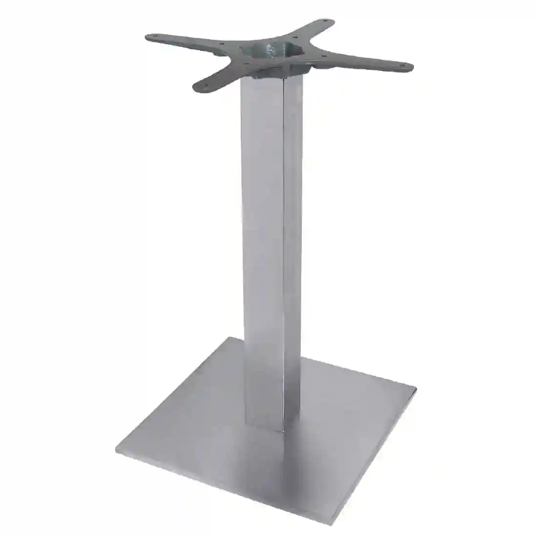 Bolero Stainless Steel Square Table Base - Image 4