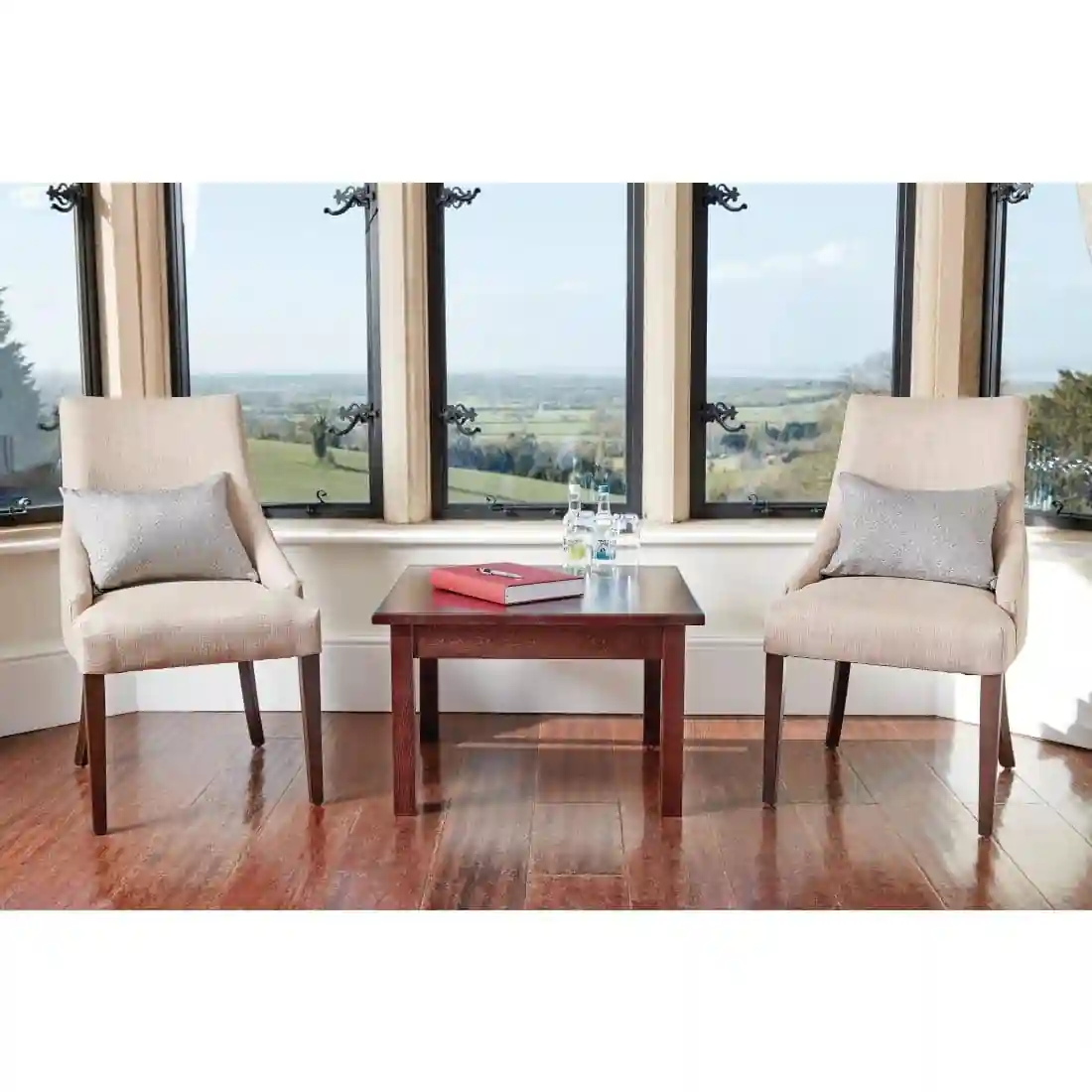 Bolero Neutral Finesse Dining Chairs (Pack of 2) - Image 11