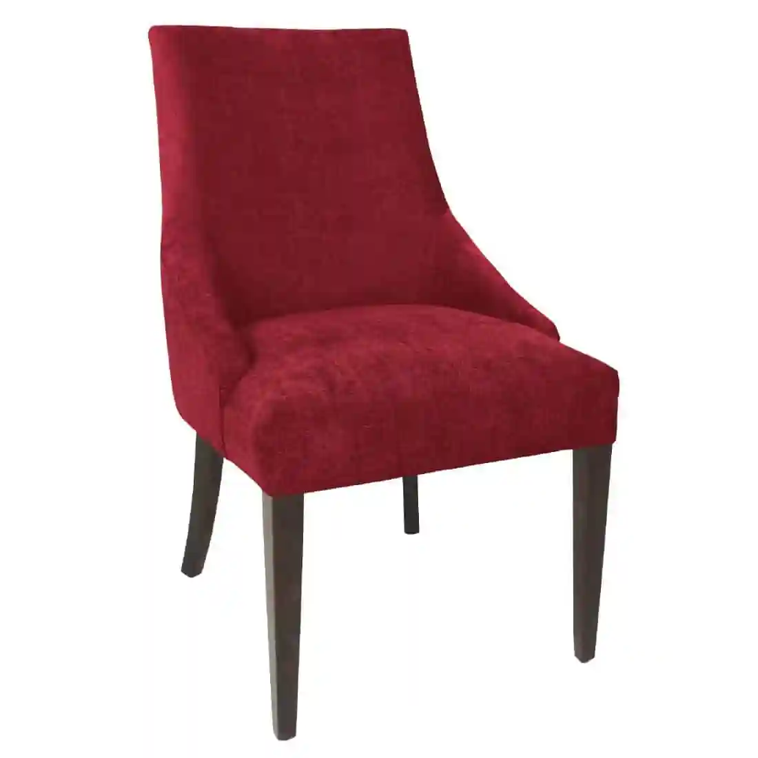 Bolero Dark Red Finesse Dining Chairs (Pack of 2) - Image 1