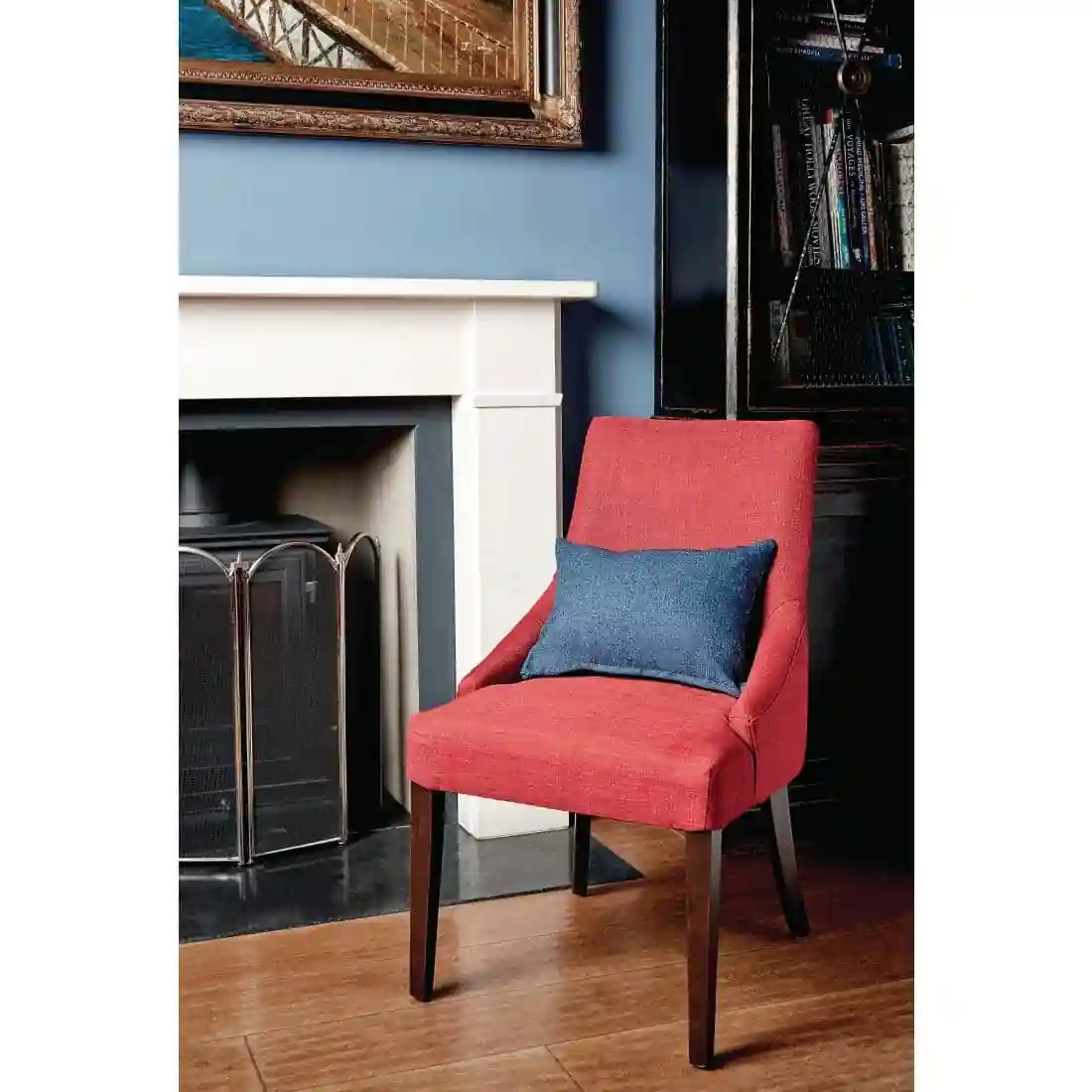 Bolero Dark Red Finesse Dining Chairs (Pack of 2) - Image 7