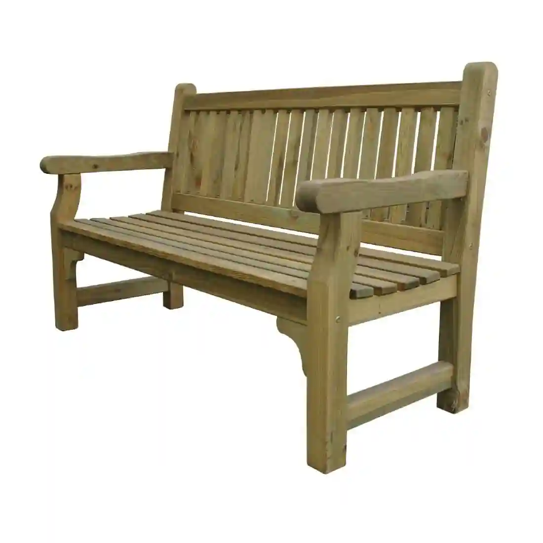 Softwood Garden Bench - Image 3