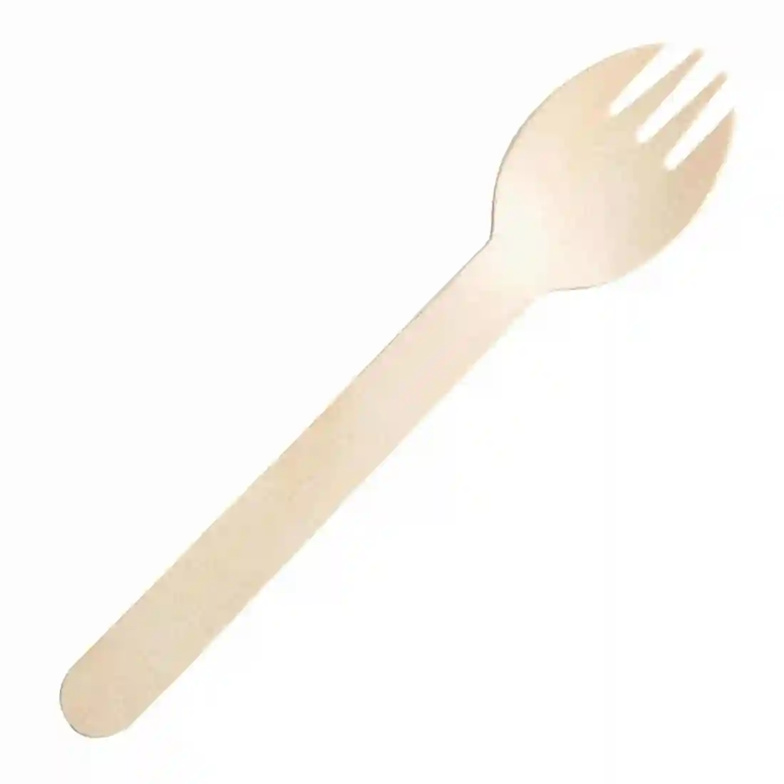 Fiesta Compostable Individually Wrapped Wooden Sporks (Pack of 500) - Image 1