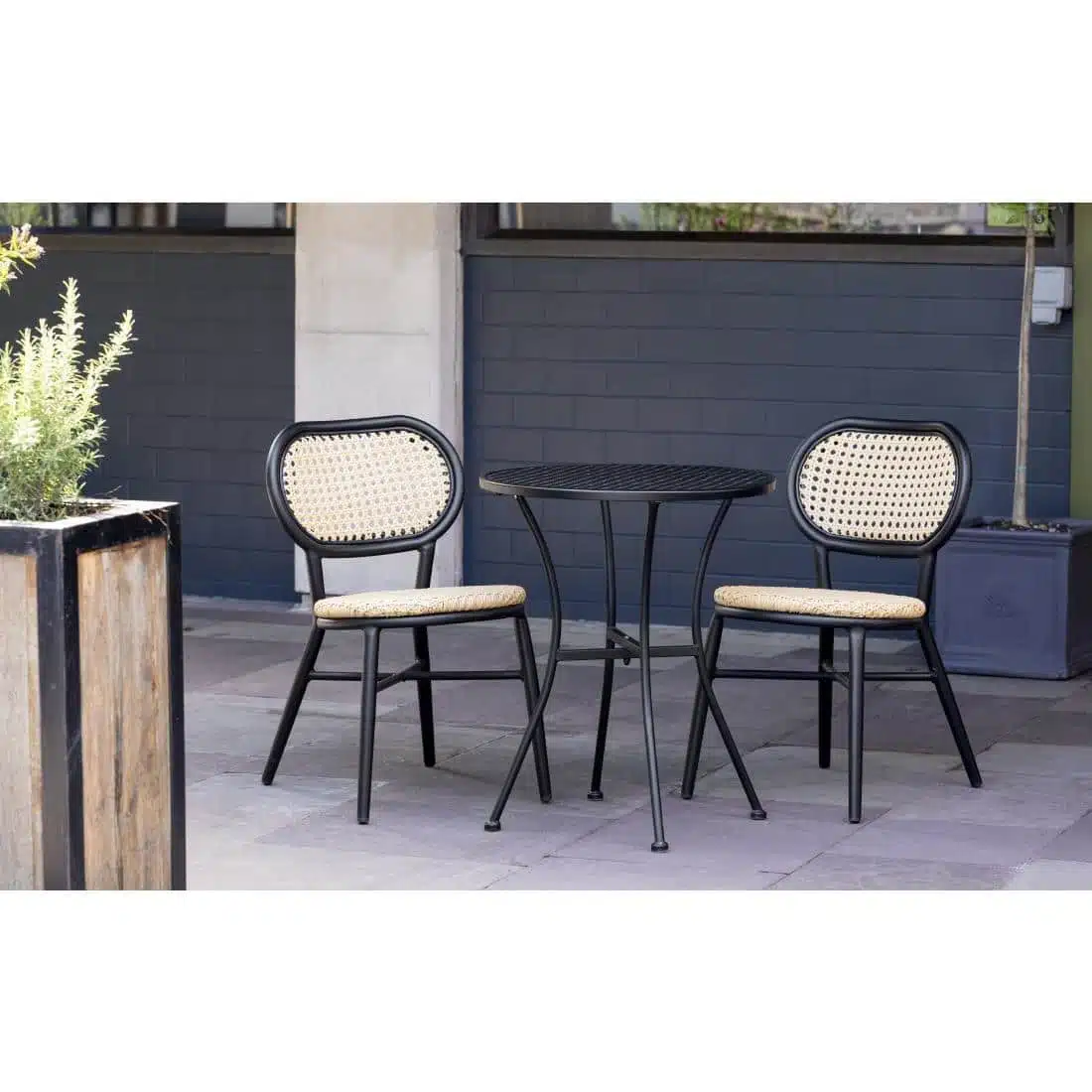 Bolero Marston Rattan Side Chair (Pack of 2) - Image 6