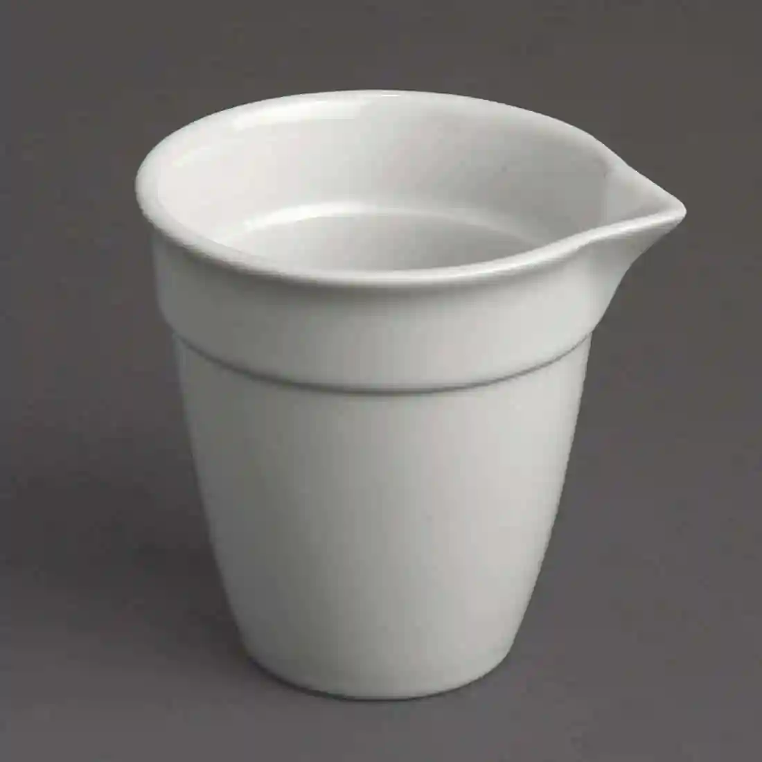 Olympia Bistro Milk Jug White 100ml - Image 1