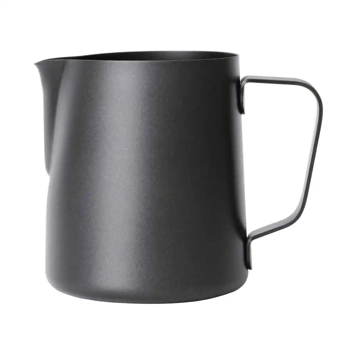 Olympia Black Non-Stick Milk Frothing Jug 340ml - Image 1