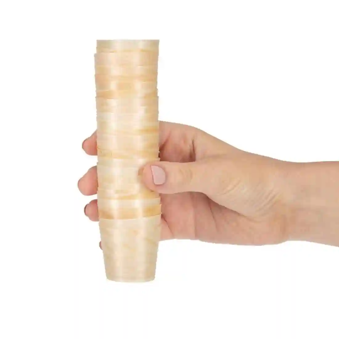 Fiesta Compostable Wooden Sauce Pots 38ml / 1.25oz (Pack of 100) - Image 4