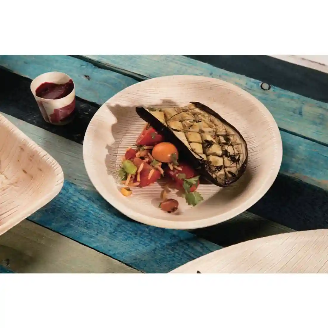 Fiesta Compostable Wooden Sauce Pots 38ml / 1.25oz (Pack of 100) - Image 5