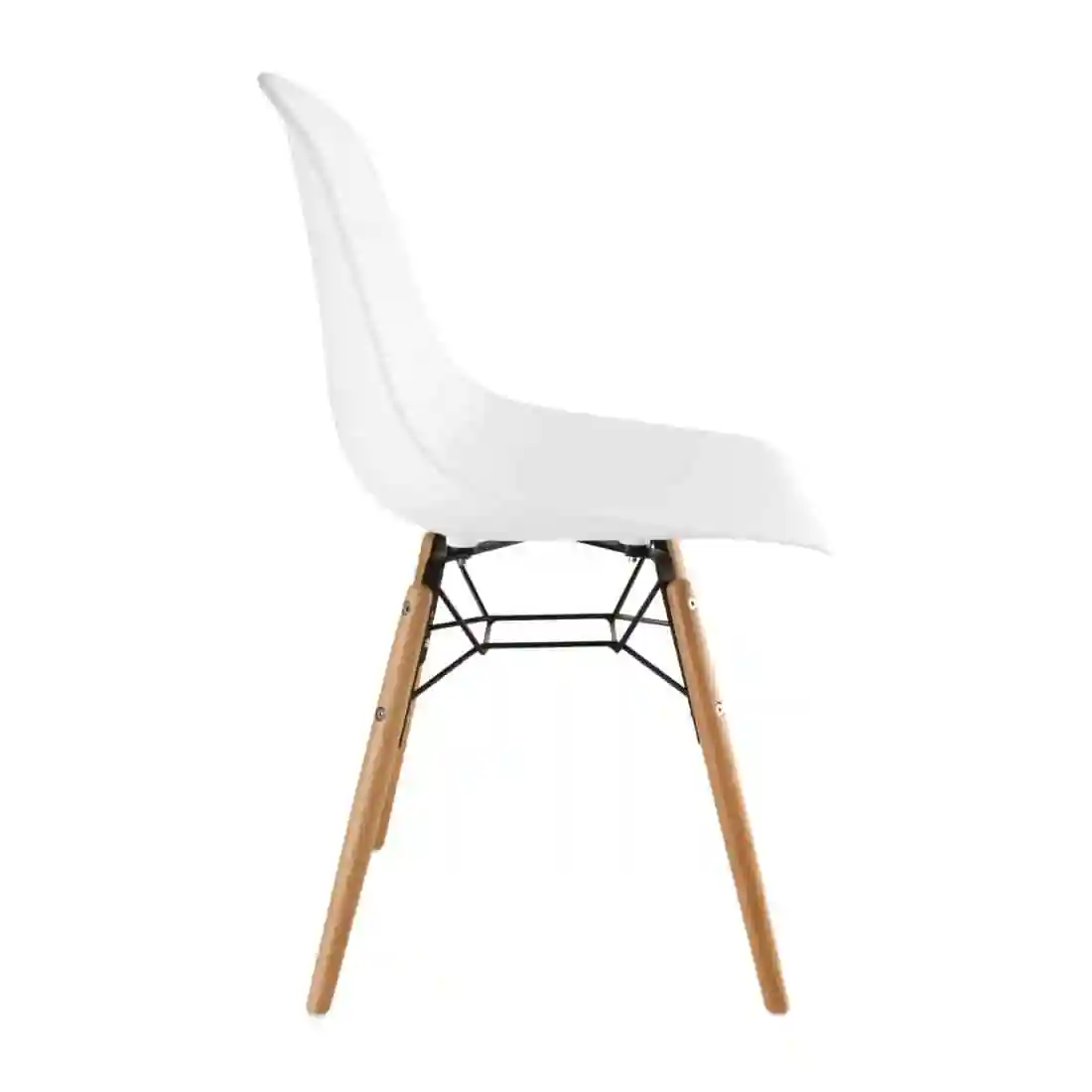 Bolero Arlo Side Chair White (Pack of 2) - Image 2