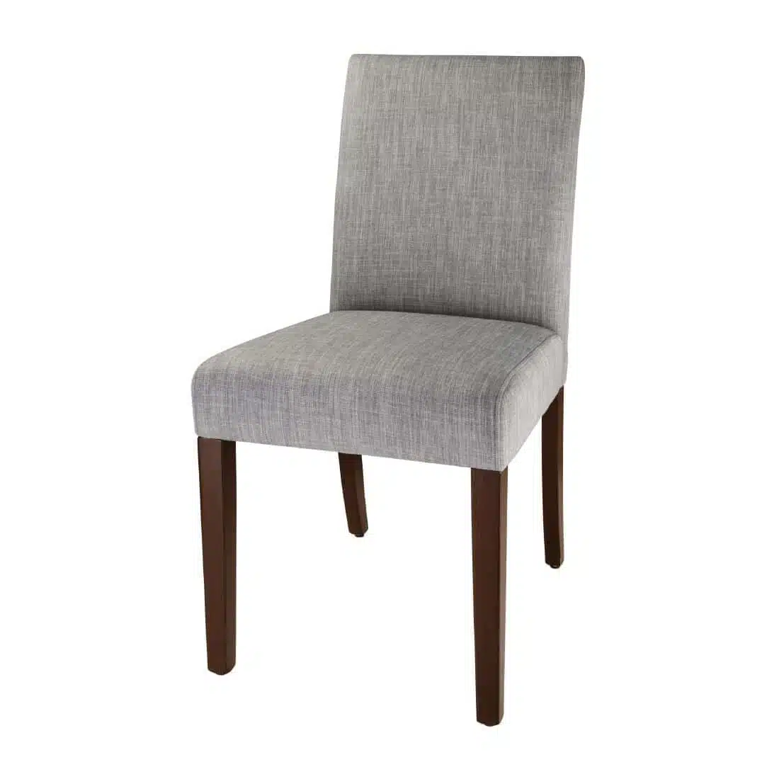 Bolero Chiswick Dining Chairs Charcoal Grey (Pack of 2) - Image 1