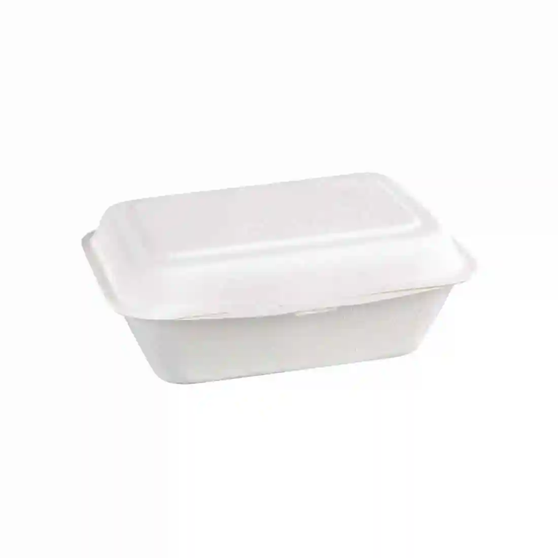 Fiesta Compostable Bagasse Hinged Food Containers 182mm - Image 3