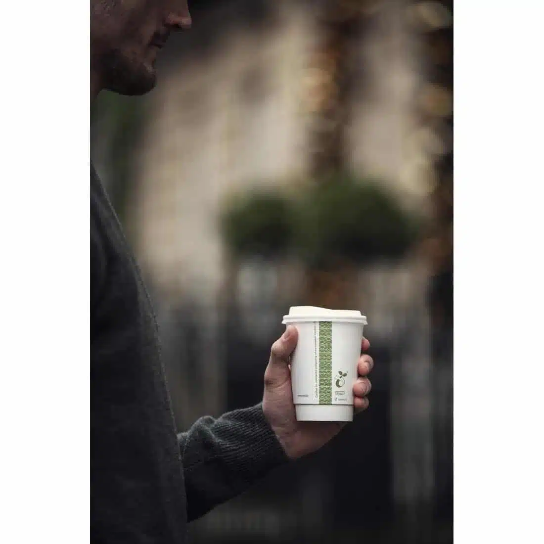 Vegware Hot Cup White Double Wall 8oz 79-Series (Pack of 500) - Image 4