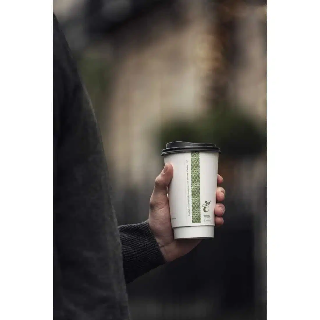 Vegware Hot Cup White Double Wall 16oz 89-Series (Pack of 400) - Image 3