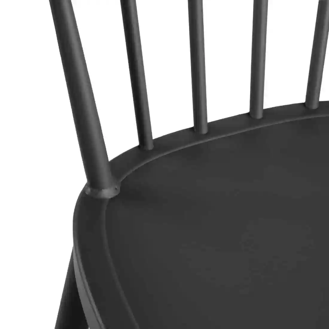 Bolero Windsor Aluminium Black High Stools (Pack of 2) - Image 5