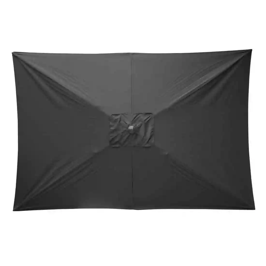 Bolero Seville Square Parasol 2x3m Black - Image 2
